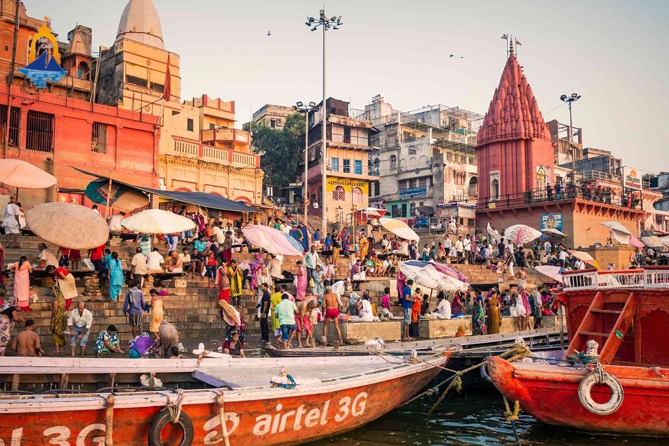 Boat booking at Dashashwamedh Ghat Varanasi