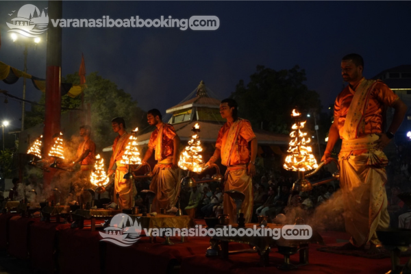 Varanasi Boat Booking - Evening Ganga Aarti Boat Ride
